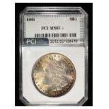 1885 MORGAN DOLLAR PCI SUPERB GEM BU