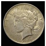 1922-D PEACE DOLLAR