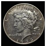1935-S PEACE DOLLAR