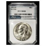 1974-S EISENHOWER DOLLAR PCI SUPERB GEM+ BU