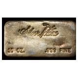 SILVERTOWNE 10 OZ .999 SILVER BAR
