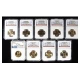 PRESIDENTIAL DOLLAR COLLECTORS LOT