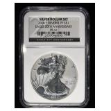 2006-P AMERICAN SILVER EAGLE NGC PF69