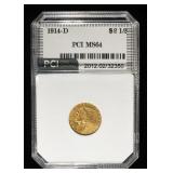 1914-D $2 1/2 GOLD PCI CH/GEM BU