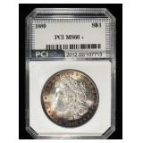 1889 MORGAN DOLLAR PCI SUPERB GEM BU