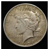 1924 PEACE DOLLAR