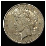 1922-S PEACE DOLLAR