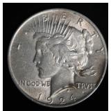 1924 PEACE DOLLAR