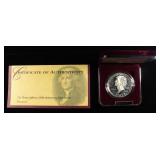 1993 $1 COMMEM THOMAS JEFFERSON 250TH ANNIV PR