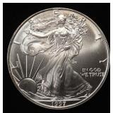 1997 AMERICAN SILVER EAGLE