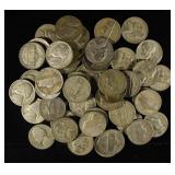 (50) WAR NICKELS