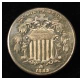 1882 SHIELD NICKEL CH BU
