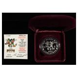 MICKEY'S HOLIDAY TREASURES 1 OZ 0.999 SILVER ROUND