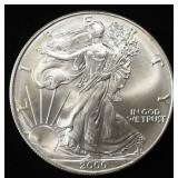 2000 AMERICAN SILVER EAGLE