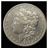 1893-CC MORGAN DOLLAR VF