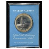 25th ANNAVERSARY COMMEM MEDAL 92.5% SILVER 1 OZ