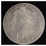 1891-O MORGAN DOLLAR XF/AU