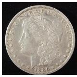 1886-O MORGAN DOLLAR XF