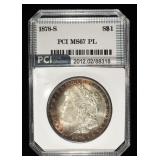 1878-S MORGAN DOLLAR PL PCI SUPERB GEM BU