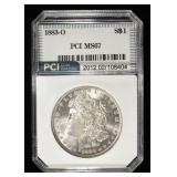 1883-O MORGAN DOLLAR PCI SUPERB GEM BU