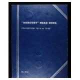 MERCURY HEAD DIME COLLECTION WHITMAN