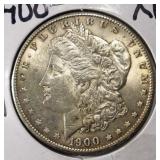 1900 MORGAN DOLLAR XF