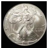 2002 AMERICAN SILVER EAGLE