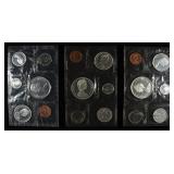 (3) 1966 CANADIAN SILVER PROOFLIKE SETS