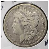 1890-CC MORGAN DOLLAR VG
