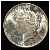 1923 PEACE DOLLAR CH BU