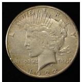 1922-S PEACE DOLLAR