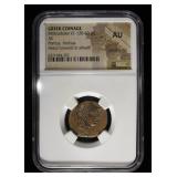 MITHRADES VI, 120-63 BC NGC AU- ADJUSTED FLAN