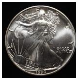 1990 AMERICAN SILVER EAGLE