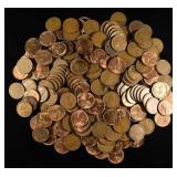 (200) 'S' MINT WHEAT CENT