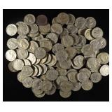 (100) BUFFALO NICKELS FULL DATE