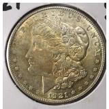 1921-S MORGAN DOLLAR