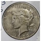 1923-S PEACE DOLLER