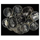 (20) 90% SILVER STATE QUARTERS