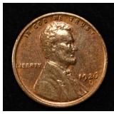1926-S LINCOLN CENT CH AU