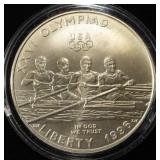 1996-D $1 COMMEM OLYMPIC ROWING