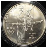 1995-D $1 COMMEM OLYMPIC GYMNASTICS