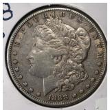 1888-S MORGAN DOLLAR F