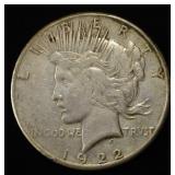1922-S PEACE DOLLAR