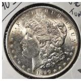 1890-S MORGAN DOLLAR BU