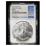 2017 AMERICAN SILVER EAGLE NGC MS69