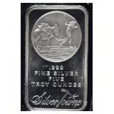 SILVERTOWNE 5 OZ 0.999 SILVER BAR
