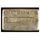 ENGELHARD 10 OZ .999 SILVER BAR