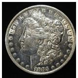 1883-O MORGAN DOLLAR CLEANED
