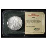 2002 AMERICAN SILVER EAGLE