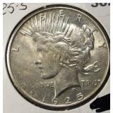 1925-S PEACE DOLLAR